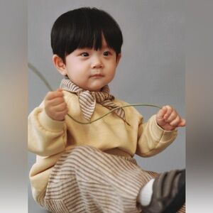 ZARA EMBROIDERED SWEATSHIRT